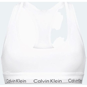 Spodná bielizeň Žena Športové Calvin Klein Jeans 0000F3785E BRALETTE Biela