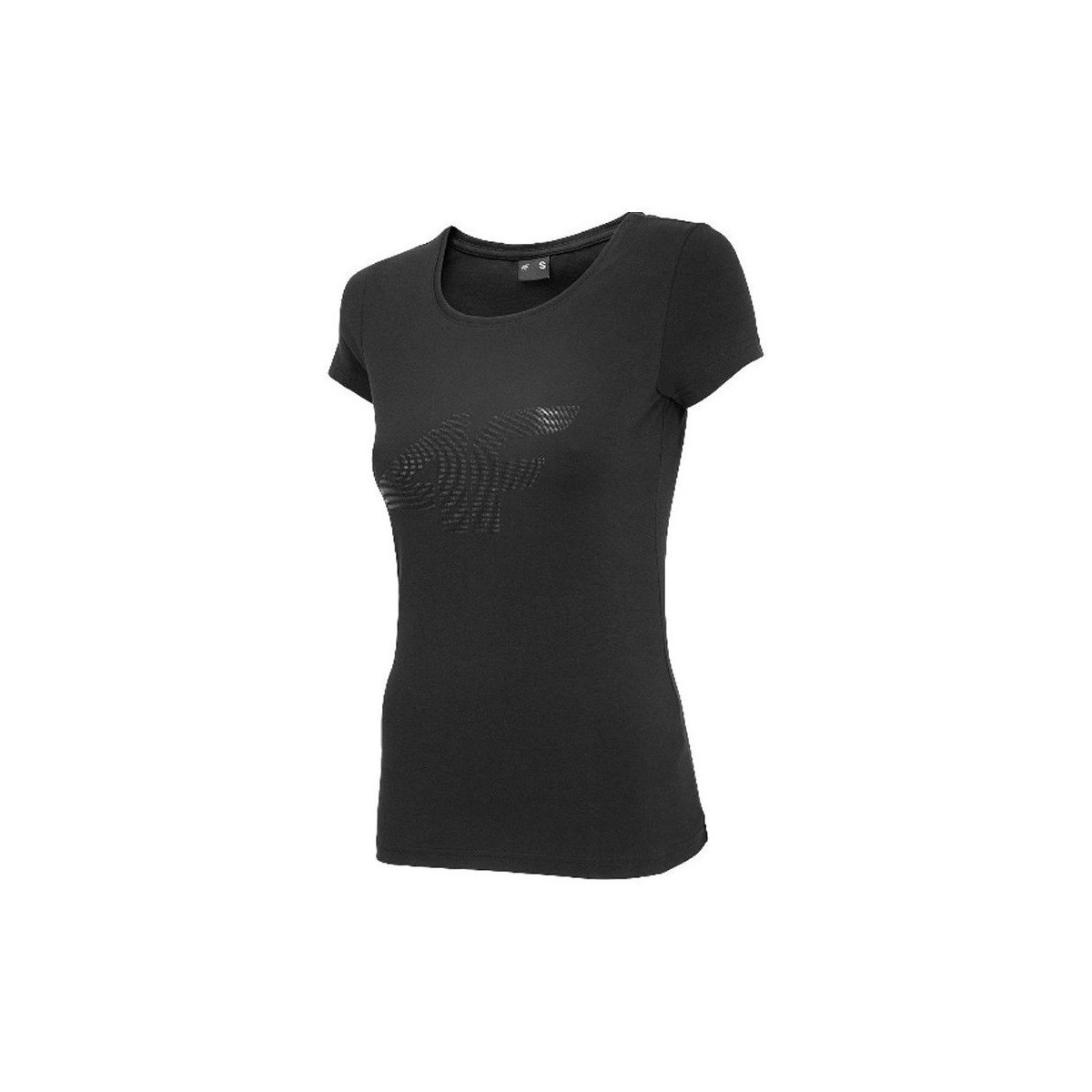 Oblečenie Žena Tričká s krátkym rukávom 4F TSD005 Čierna