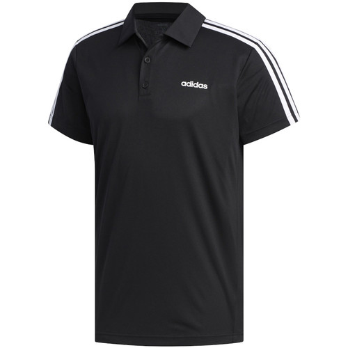 Oblečenie Muž Polokošele s krátkym rukávom adidas Originals adidas Designed 2 Move 3-Stripes Polo Shirt Čierna