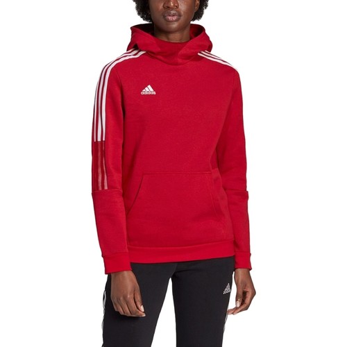 Oblečenie Žena Vrchné bundy adidas Originals adidas Tiro 21 Sweat Hoodie Červená