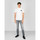 Oblečenie Muž Polokošele s krátkym rukávom Les Hommes LKT500 731U | Slim Fit Pique Polo with Metal Logo Biela