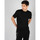Oblečenie Muž Tričká s krátkym rukávom Les Hommes LKT144 740U | Relaxed Fit Lyocell T-Shirt Čierna