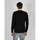 Oblečenie Muž Svetre Les Hommes LKK103-606U | Fit Jumper In Fine Gage Pocket With Zip Čierna