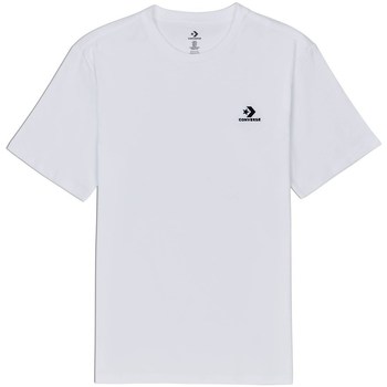 Oblečenie Muž Tričká s krátkym rukávom Converse Embroidered Star Chevron Biela