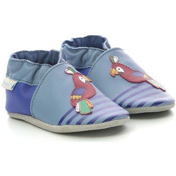 Topánky Chlapec Detské papuče Robeez Macao Parrot Modrá