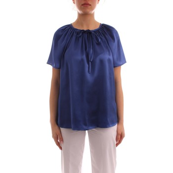 Oblečenie Žena Košele a blúzky Manila Grace C026SU Modrá