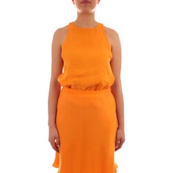 Oblečenie Žena Blúzky Calvin Klein Jeans K20K203789 Oranžová