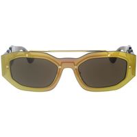 Hodinky & Bižutéria Deti Slnečné okuliare Versace Occhiali da Sole  New Biggie VE2235 1002/3 Zlatá