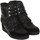 Topánky Žena Čižmičky Calvin Klein Jeans B4E00189-BLACK-BLACK Čierna