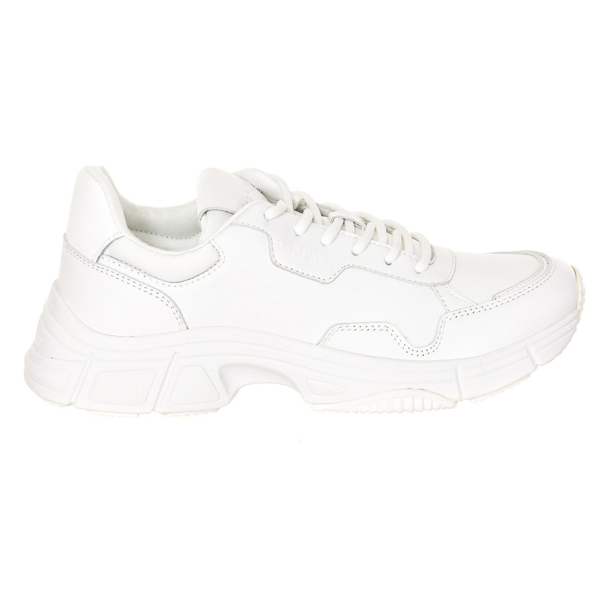 Topánky Muž Nízke tenisky Calvin Klein Jeans B4F2104-WHITE Biela