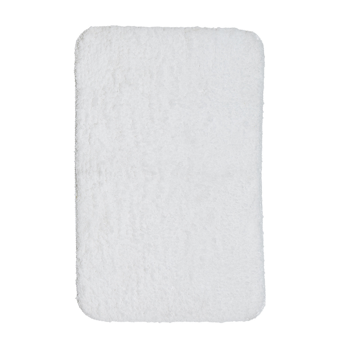 Domov Kúpeľňové predložky Today Tapis de Bain Teufte 80/50 Polyester TODAY Essential Craie Biela kriedová