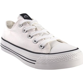 Topánky Žena Univerzálna športová obuv MTNG Dámske plátno MUSTANG 60174 biele Biela