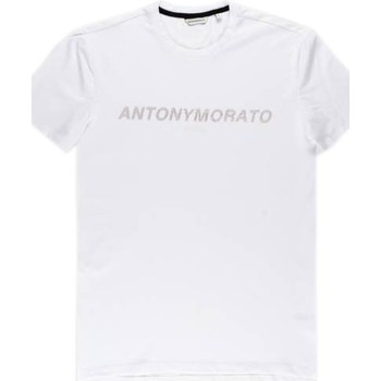 Oblečenie Muž Tričká s krátkym rukávom Antony Morato MMKS019311000 Biela