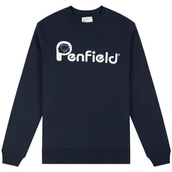 Oblečenie Muž Mikiny Penfield Sweatshirt  Bear Chest Print Modrá