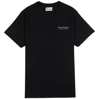 Oblečenie Muž Tričká s krátkym rukávom Penfield T-shirt  Hudson Script Čierna