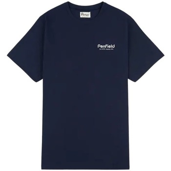 Oblečenie Muž Tričká s krátkym rukávom Penfield T-shirt  Hudson Script Modrá