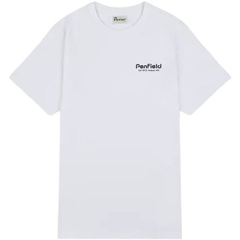 Oblečenie Muž Tričká s krátkym rukávom Penfield T-shirt  Hudson Script Biela