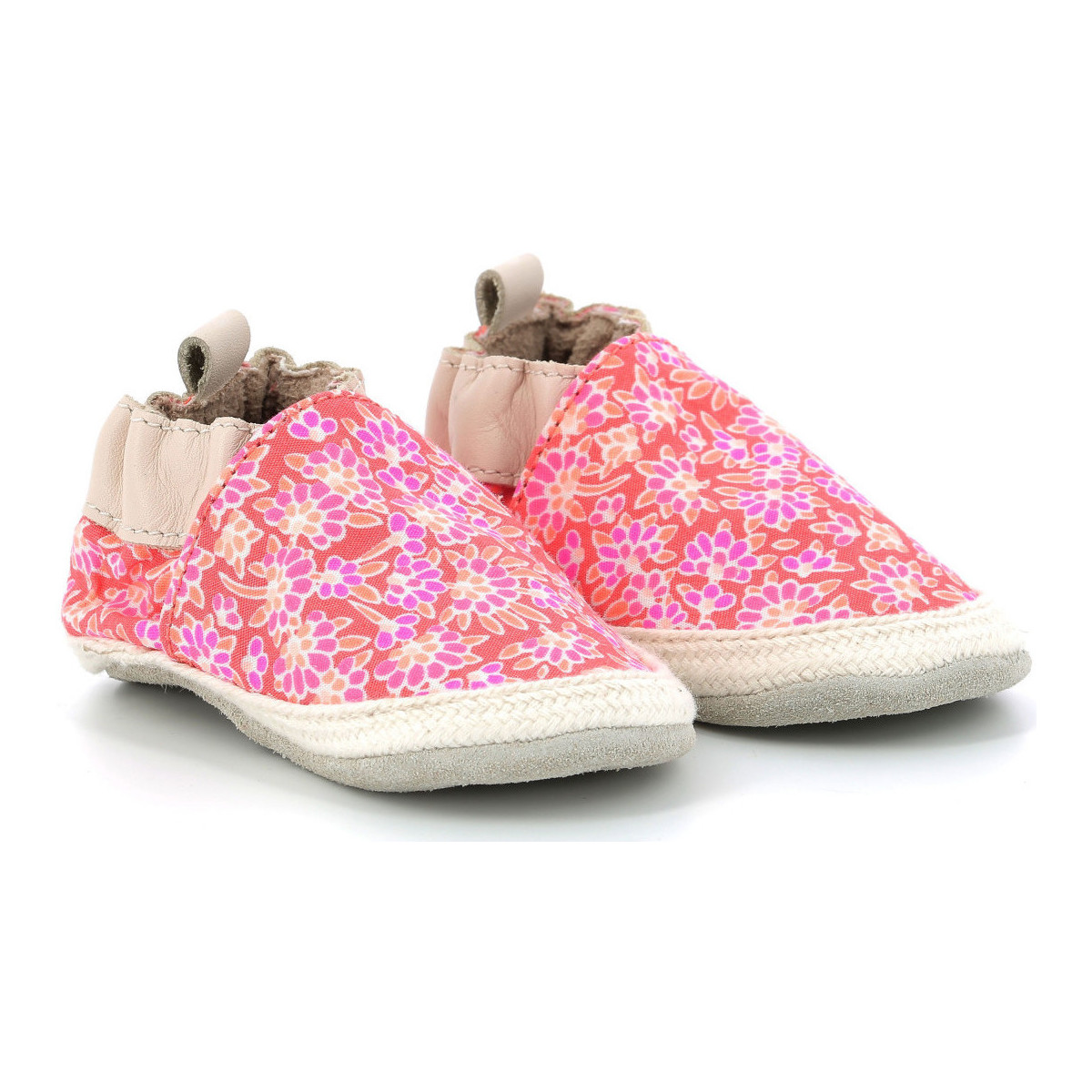 Topánky Deti Detské papuče Robeez Sunny Camp Ružová