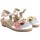 Topánky Dievča Univerzálna športová obuv Bubble Bobble Dievčenské topánky  a1961 biele Biela