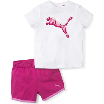 Oblečenie Deti Komplety a súpravy Puma 847321 Ružová