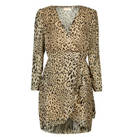 Oblečenie Žena Krátke šaty Moony Mood LAUDALIE Leopard
