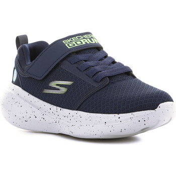 Topánky Dievča Sandále Skechers Earthly Kid Sneakers 405028L-NVY Modrá