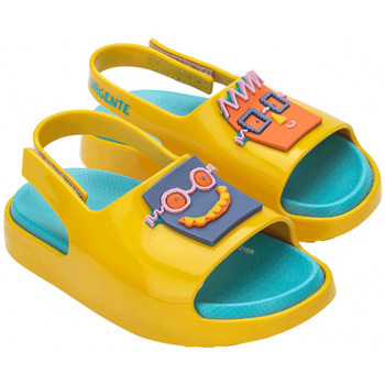 Topánky Deti Sandále Melissa MINI  Cloud Slide + Fábula B - Yellow Blue Žltá