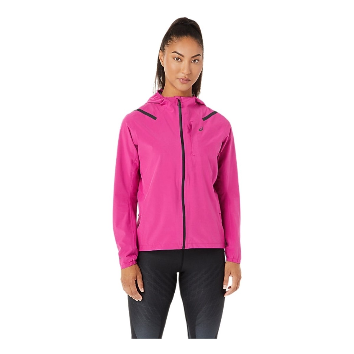 Oblečenie Žena Parky Asics Accelerate Waterproof 2.0 Jacket Ružová