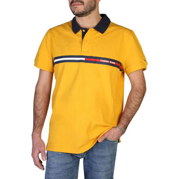 Oblečenie Muž Polokošele s krátkym rukávom Tommy Hilfiger - dm0dm13295 Žltá