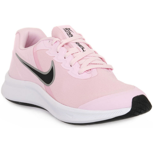 Topánky Chlapec Módne tenisky Nike 601 STAR RUNNER 3 GS Ružová