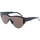 Hodinky & Bižutéria Slnečné okuliare Balenciaga Occhiali da Sole  BB0004S 001 Čierna
