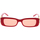 Hodinky & Bižutéria Žena Slnečné okuliare Balenciaga Occhiali da Sole  BB0096S 003 Červená