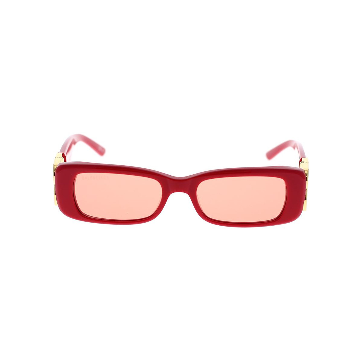 Hodinky & Bižutéria Žena Slnečné okuliare Balenciaga Occhiali da Sole  BB0096S 003 Červená
