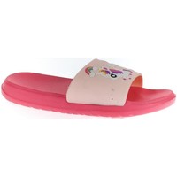 Topánky Deti Šľapky John-C Detské sýtoružové šľapky UNICORN 30-35 ružová