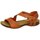 Topánky Žena Sandále Interbios  Oranžová