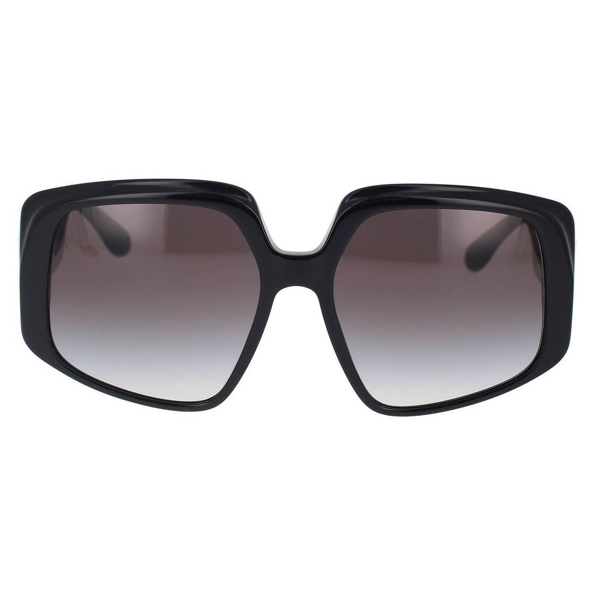 Hodinky & Bižutéria Slnečné okuliare D&G Occhiali da Sole Dolce&Gabbana DG4386 501/8G Čierna