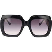Hodinky & Bižutéria Slnečné okuliare Gucci Occhiali da Sole  GG1022S 006 Čierna
