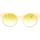 Hodinky & Bižutéria Slnečné okuliare McQ Alexander McQueen Occhiali da Sole  AM0349SA 004 Biela