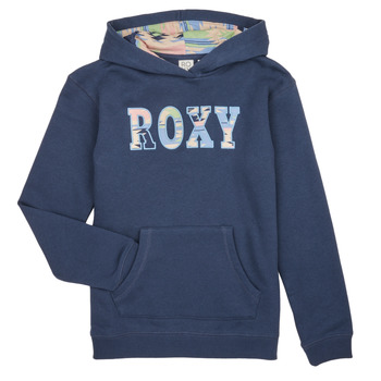 Oblečenie Dievča Mikiny Roxy HOPE YOU BELIEVE Námornícka modrá
