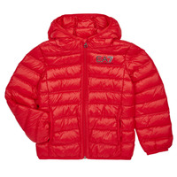 Oblečenie Chlapec Vyteplené bundy Emporio Armani EA7 8NBB05-BN29Z-1451 Červená