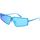 Hodinky & Bižutéria Slnečné okuliare Balenciaga Occhiali da Sole  BB0192S 003 Modrá