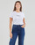 Oblečenie Žena Tričká s krátkym rukávom Pepe jeans NEW VIRGINIA Biela