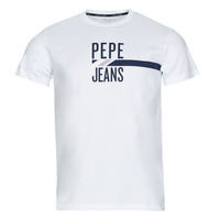 Oblečenie Muž Tričká s krátkym rukávom Pepe jeans SHELBY Biela