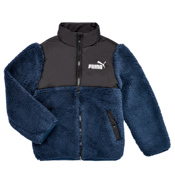 Oblečenie Chlapec Bundy  Puma SHERPA JACKET Modrá / Čierna