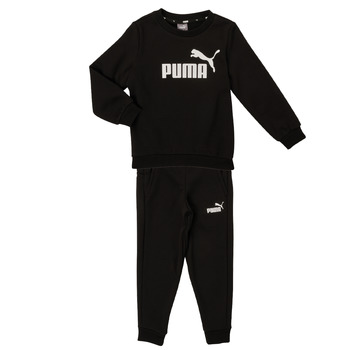 Oblečenie Chlapec Súpravy vrchného oblečenia Puma SWEAT SUIT Čierna
