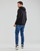 Oblečenie Muž Mikiny Calvin Klein Jeans SCATTERED URBAN GRAPHIC HOODIE Čierna
