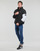 Oblečenie Muž Vyteplené bundy Calvin Klein Jeans NON-DOWN COLORBLOCK PUFFER Čierna