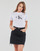 Oblečenie Žena Tričká s krátkym rukávom Calvin Klein Jeans CORE MONOGRAM REGULAR TEE Biela