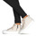 Topánky Žena Členkové tenisky Calvin Klein Jeans VULC HIGH TOP-MN JQ Slonia kosť / Béžová