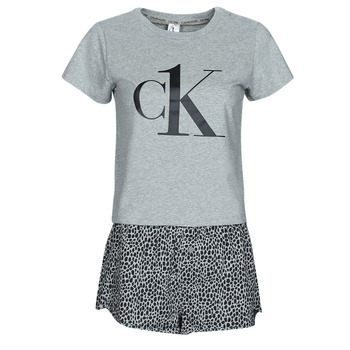 Oblečenie Žena Pyžamá a nočné košele Calvin Klein Jeans SLEEP SHORT Šedá